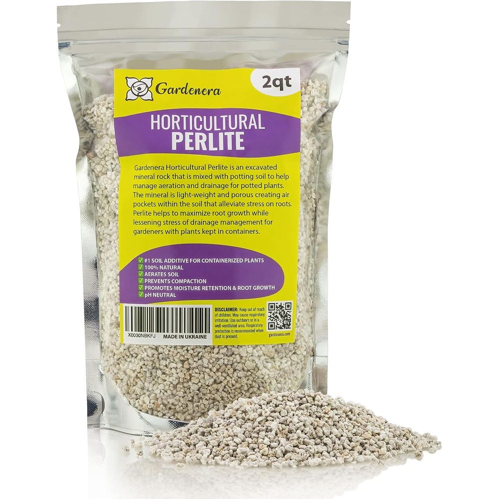 Horticulture Soil Perlite - เพอร์ไลต์ออร์แกนิก - วัสดุปรับปรุงดินเกรดกลางสำหรับพืชในร่มและกลางแจ้ง ช่วยในการจัดการระบายน้ำ และเพิ่มการเจริญเติบโต (2